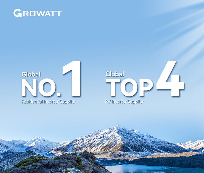 Growatt tiếp tục là nhà cung cấp biến tần dân dụng lớn nhất thế giới