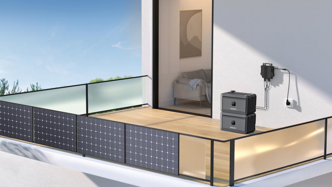 Growatt giới thiệu giải pháp điện mặt trời lắp đặt tại ban công tòa nhà